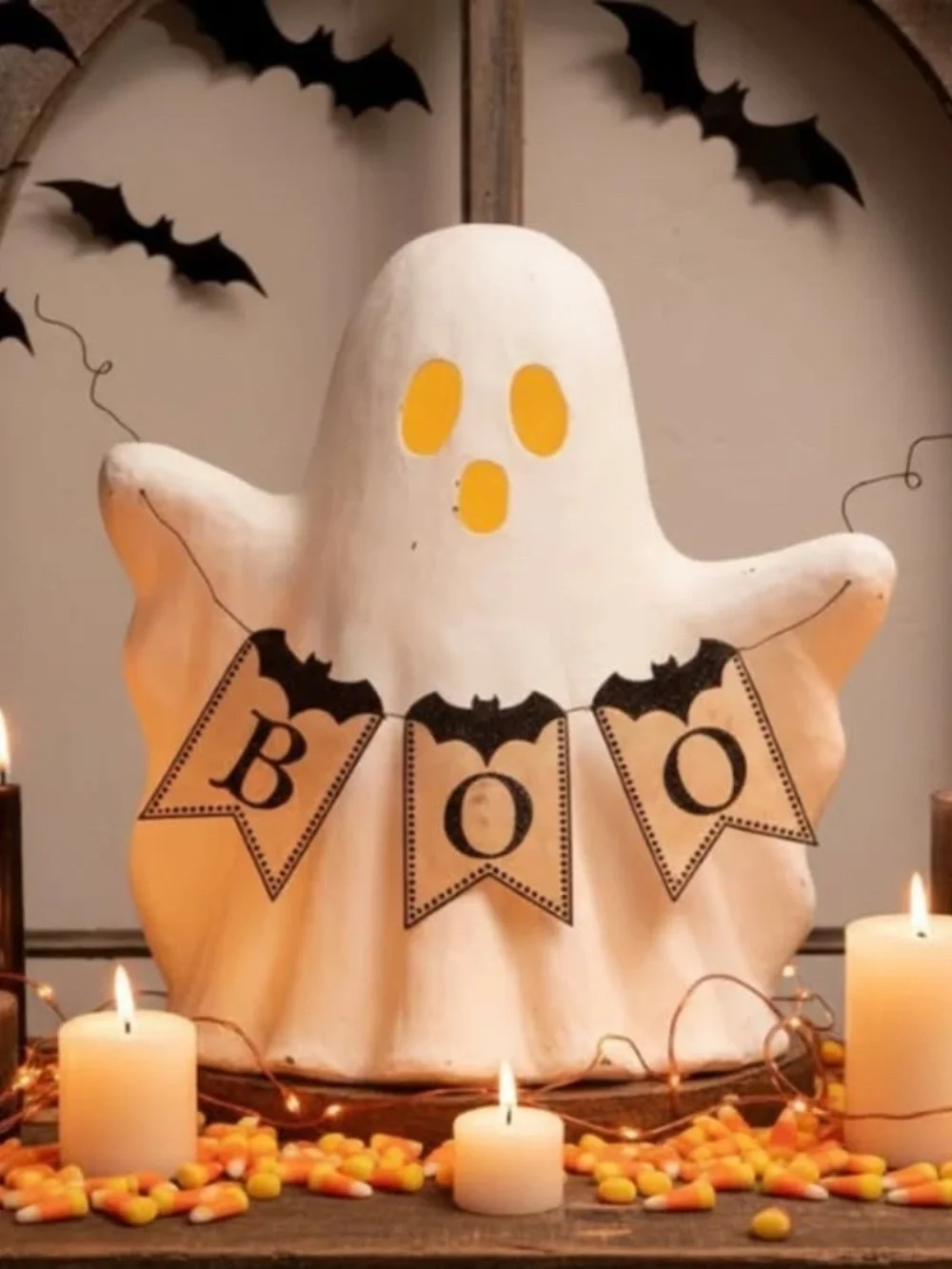 Bethany Lowe  Ghost with Boo Garland NEW IN BOX